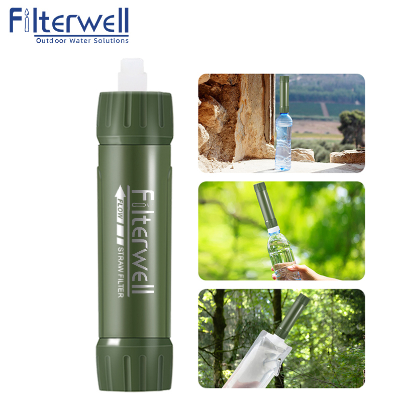 Filterwell Green Mini Travel W - Water Purification Straw recension och pris